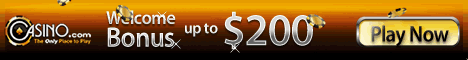 $200 Welcome Bonus at Casino.com
